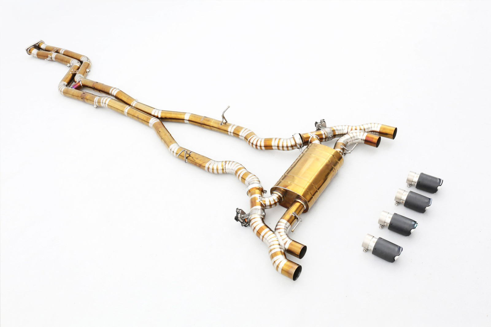 BMW X3/X4 M (F97/F98) S58 2019+ High Performance Valved Titanium Exhaust System