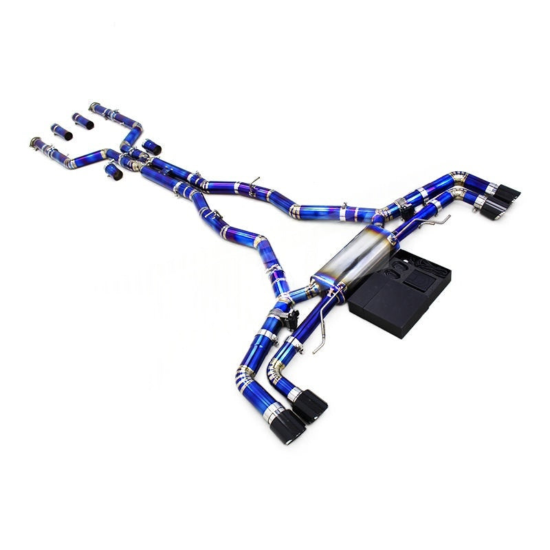 BMW X5/X6 M (F95/F96) S63 2020+ High Performance Valved Titanium Exhaust System