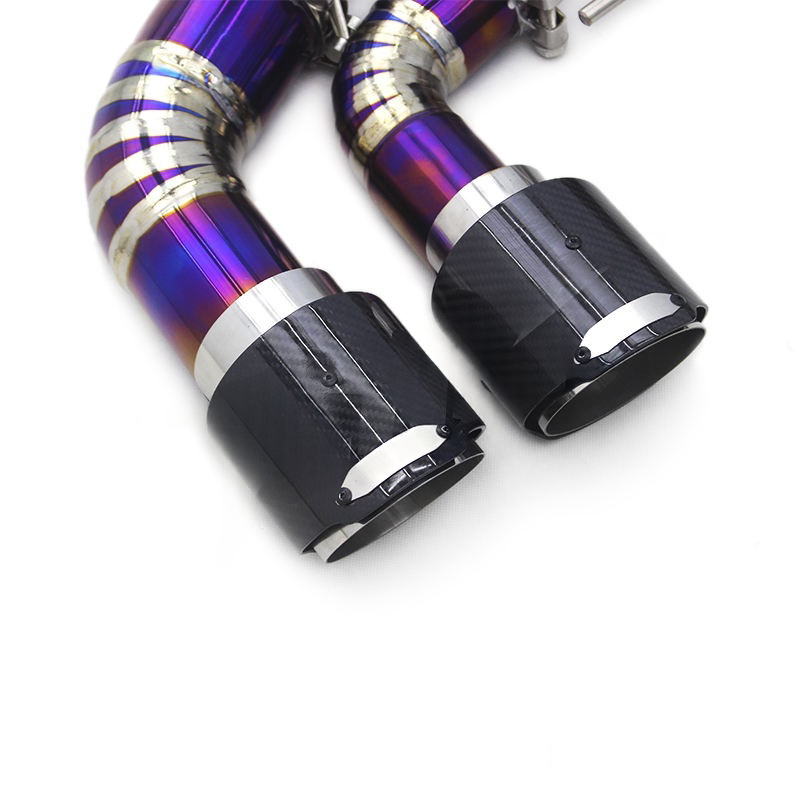 BMW M550i G30 N63 2017+ High Performance Valved Titanium Exhaust System
