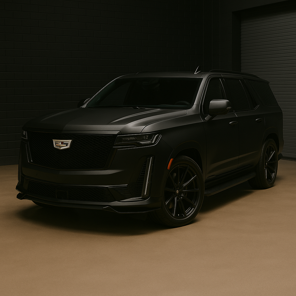 k049 Frozen Black Apex Opulent Color Series Paint Protection Film (PPF)