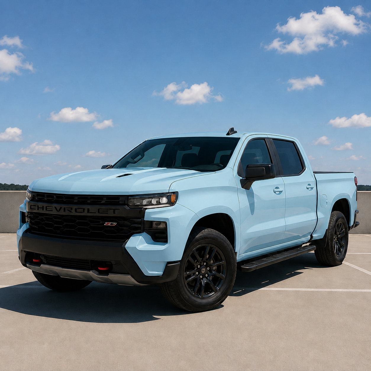 k021 Gloss Glacier Blue Apex Opulent Color Series Paint Protection Film (PPF)