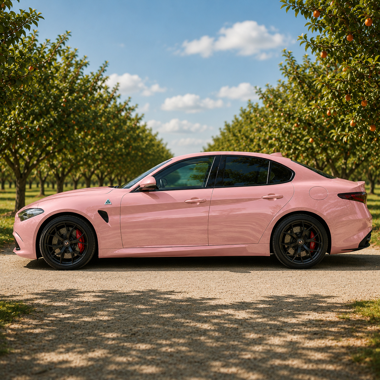k028 Gloss Rouge Pink Apex Opulent Color Series Paint Protection Film (PPF)