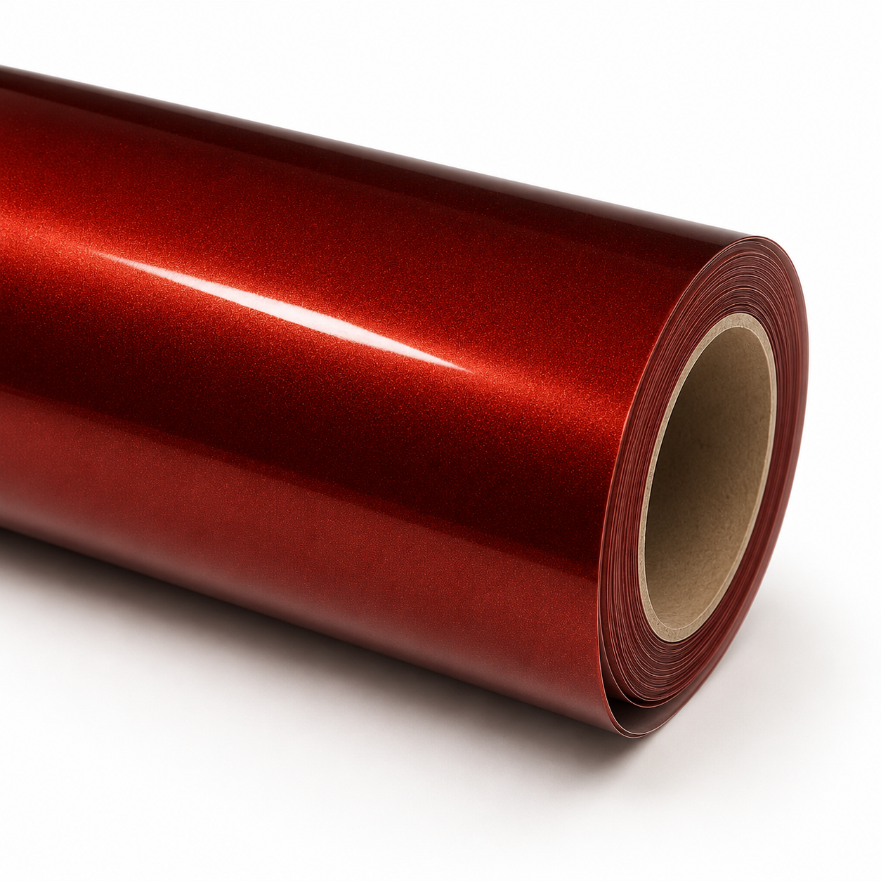 k033 Liquid Metal Red Apex Opulent Color Series Paint Protection Film (PPF)