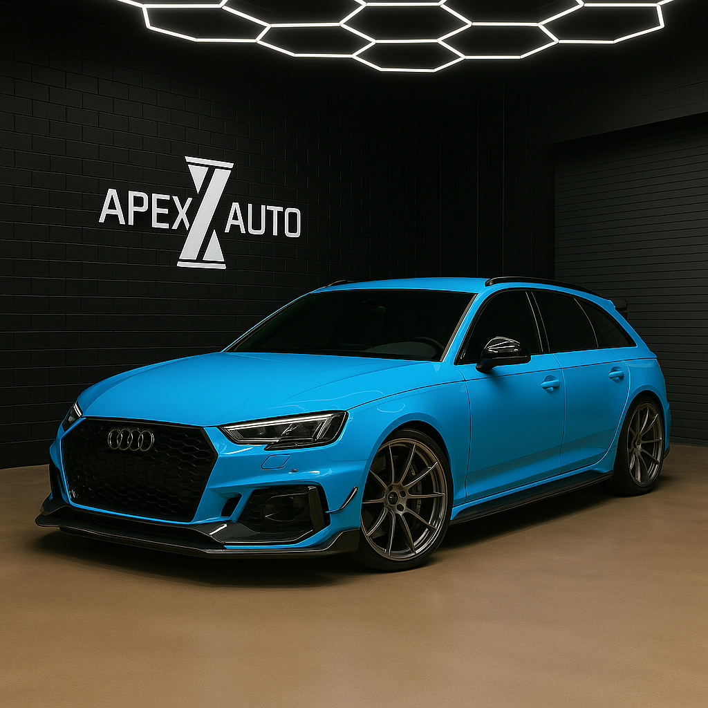 k016 Gloss Sky Blue Apex Opulent Color Series Paint Protection Film (PPF)