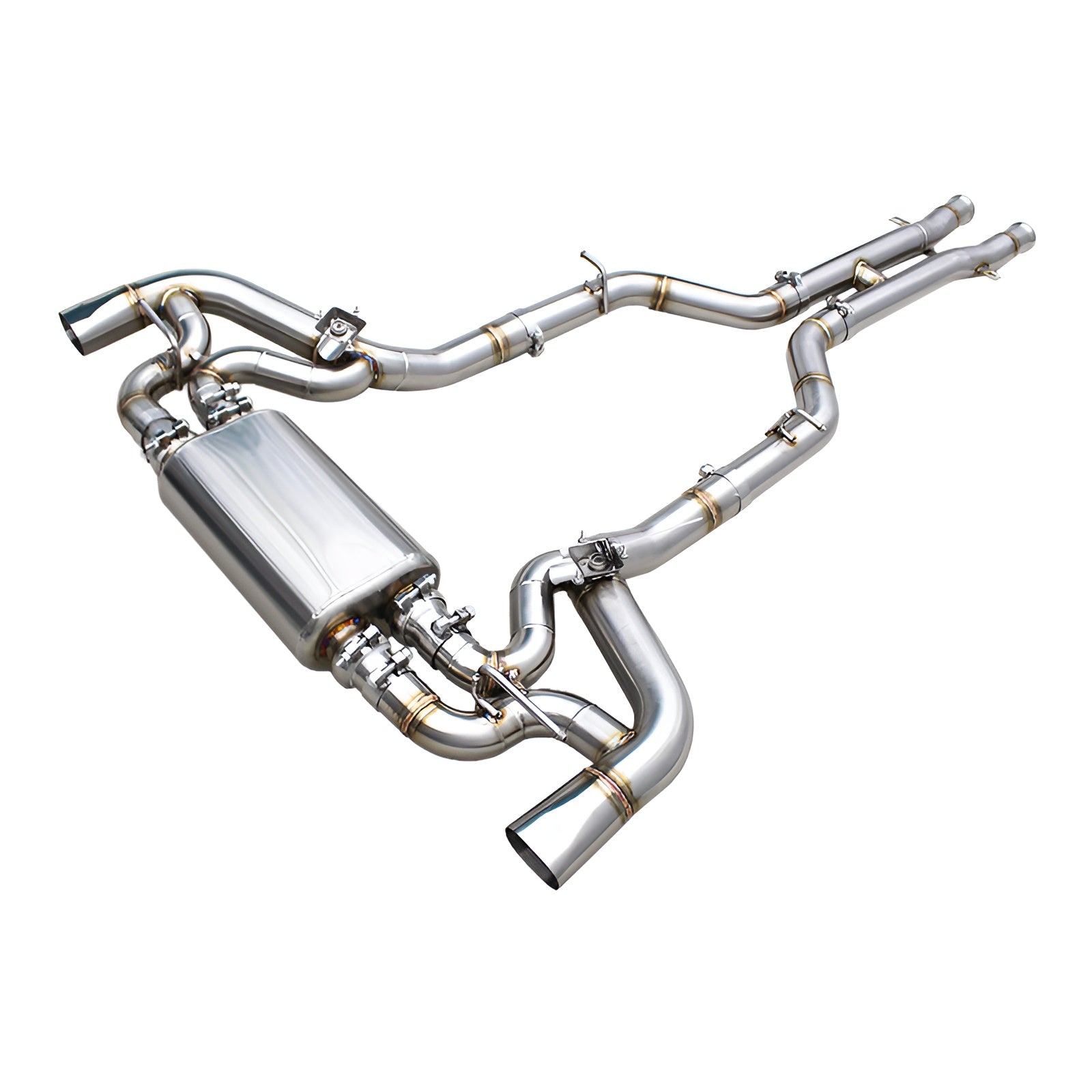 AMG-GT/GTS C190 4.0T 2016+ High Performance Valved Titanium Exhaust System