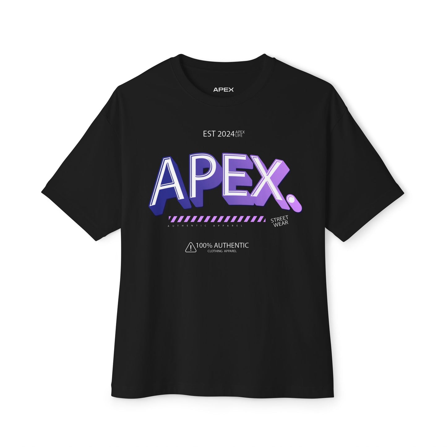 Apex Classic "Hustle Louder" Oversized Boxy Tee