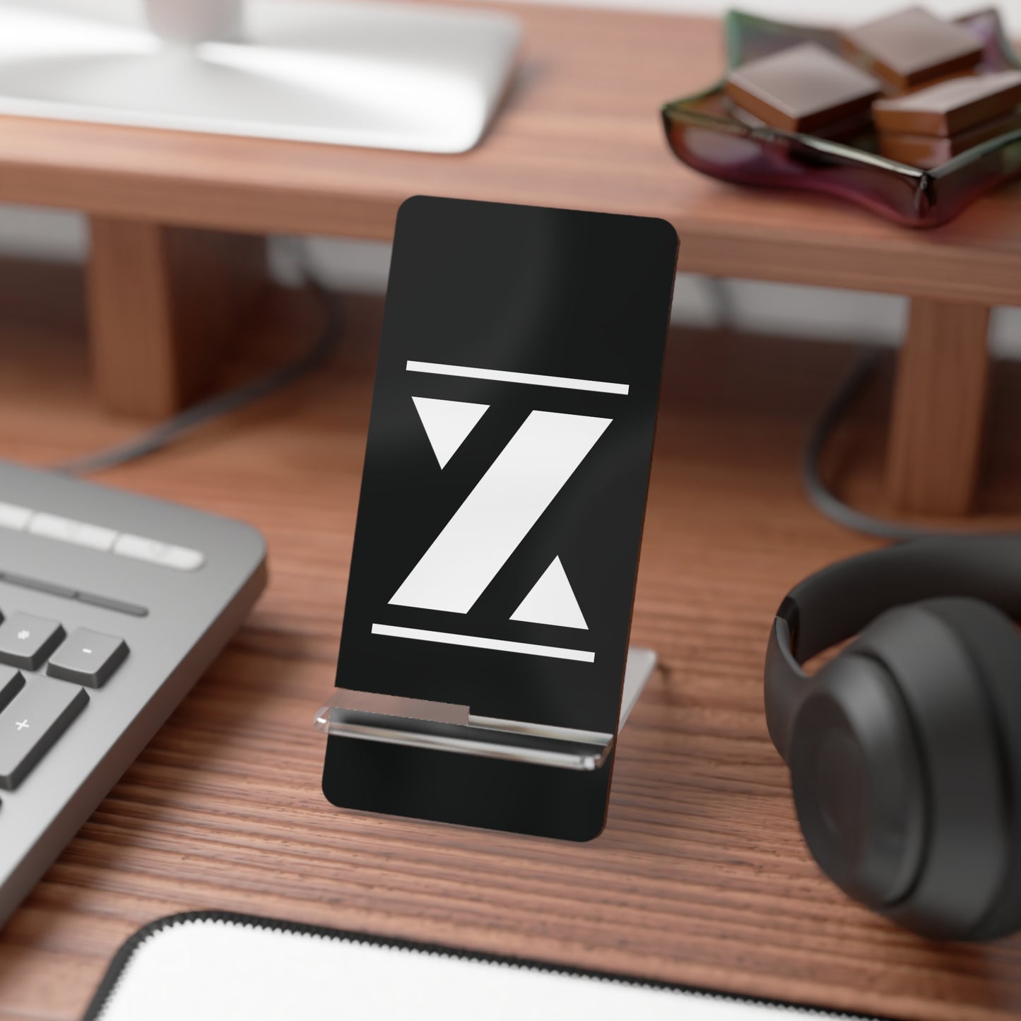 Black Mobile Display Stand