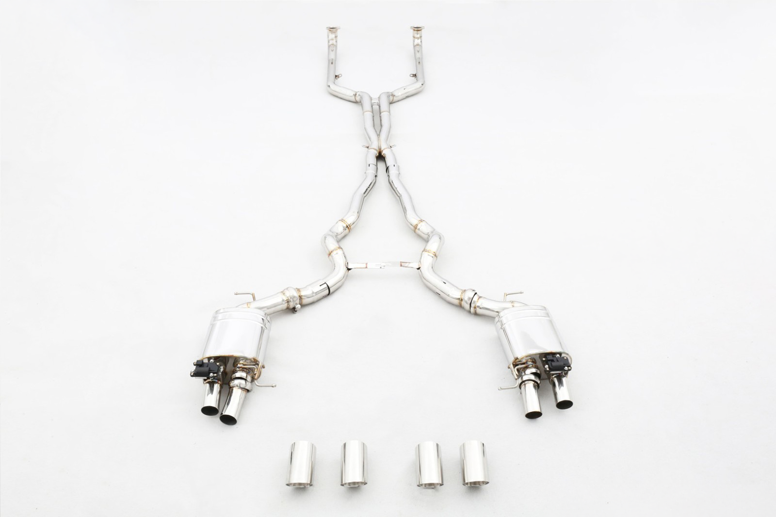 BMW M5 F10 S63 4.4T 2012-2016 High Performance Valved Titanium Exhaust System