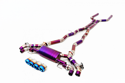 BMW M8 (F91/F93) S63 4.4T 2019-2023 High Performance Valved Titanium Exhaust System