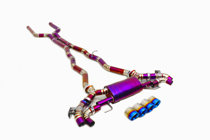 BMW M8 (F91/F93) S63 4.4T 2019-2023 High Performance Valved Titanium Exhaust System