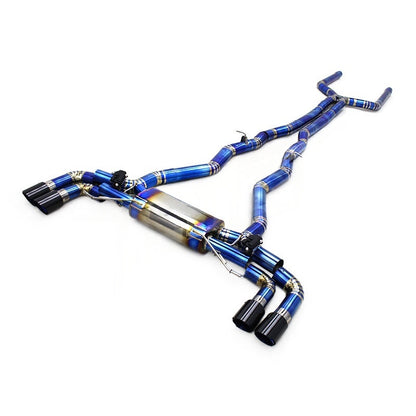 BMW M5 F90 S63 4.4T 2018-2023 High Performance Valved Titanium Exhaust System