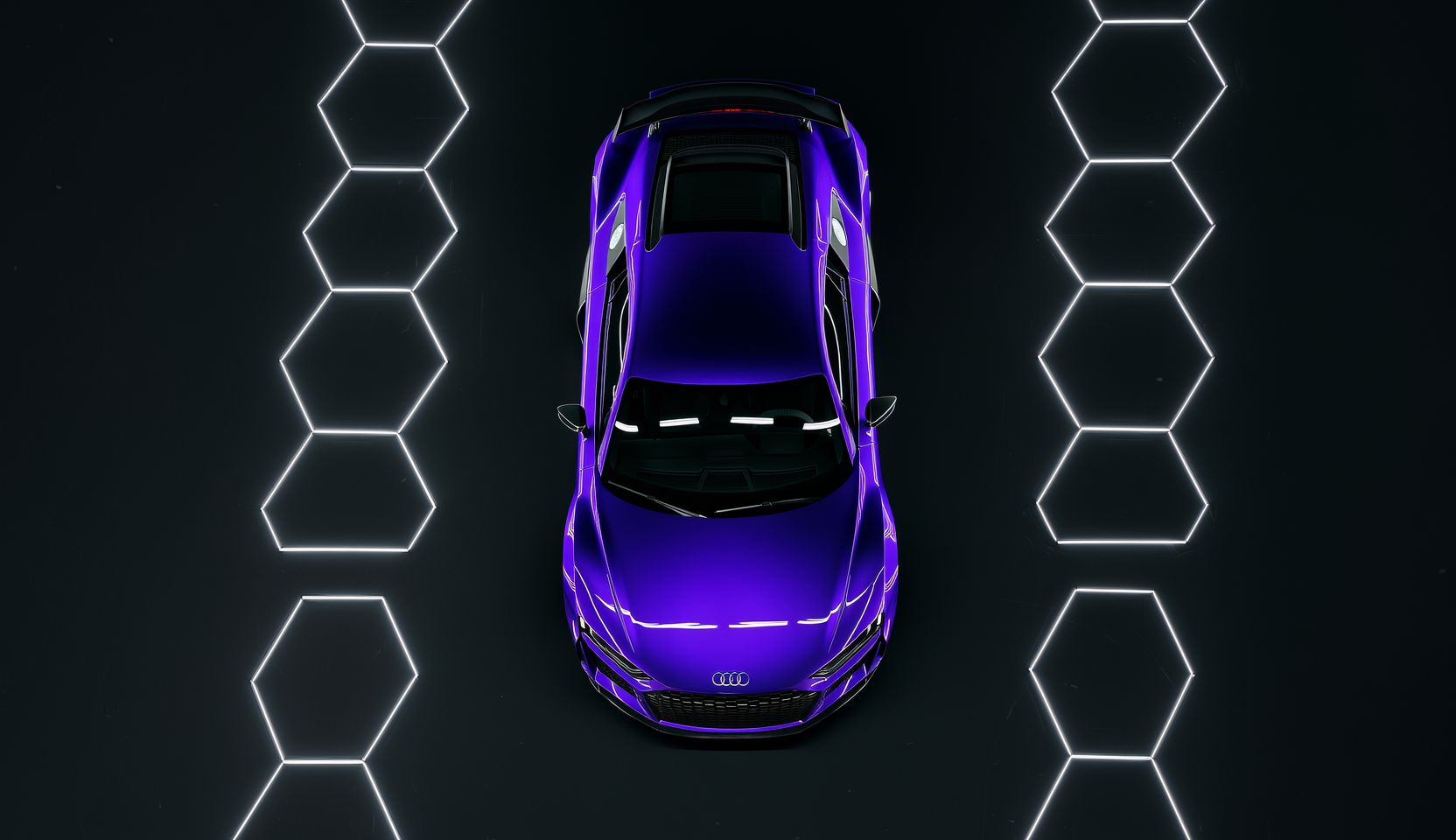 Aurora Violet Apex Opulent Color Series Paint Protection Film (PPF)