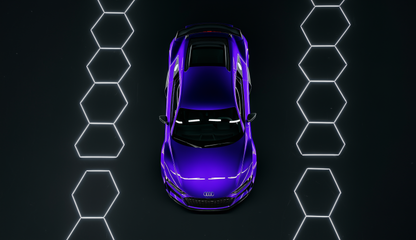 Aurora Violet Apex Opulent Color Series Paint Protection Film (PPF)