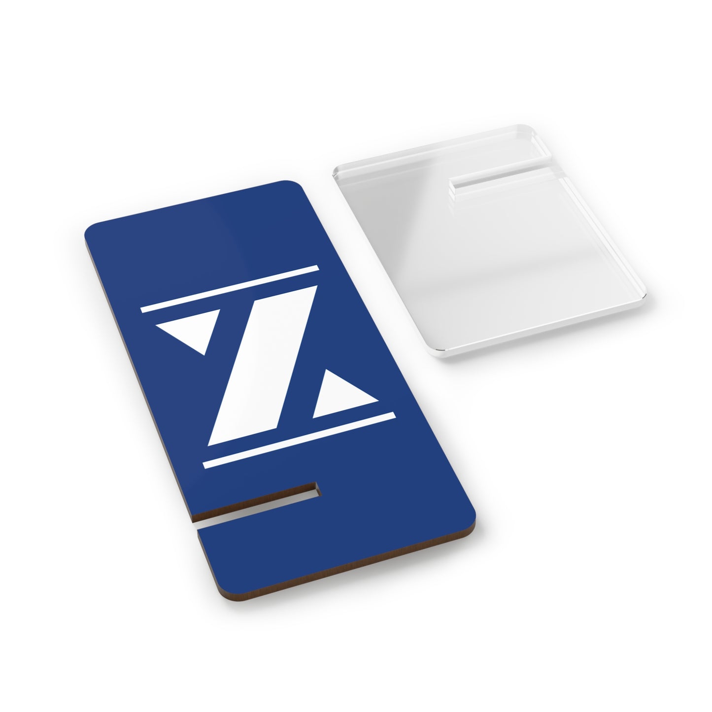 Blue Mobile Display Stand