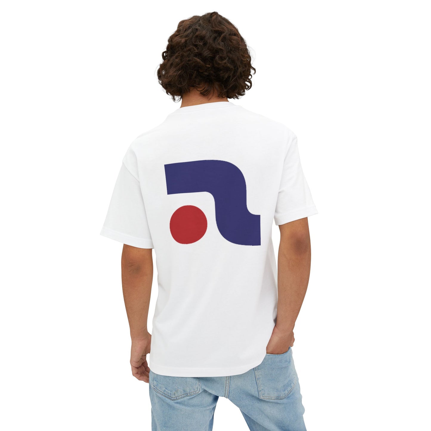 Apex Classic "Red Dot" Oversized Boxy Tee
