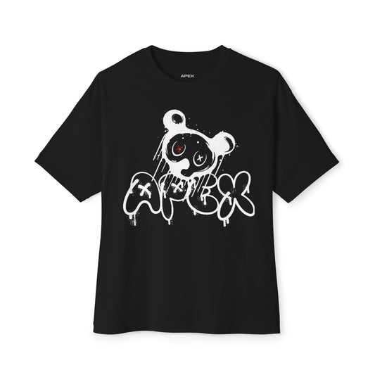 Apex "Bear Back" Oversized Boxy Tee (front side)