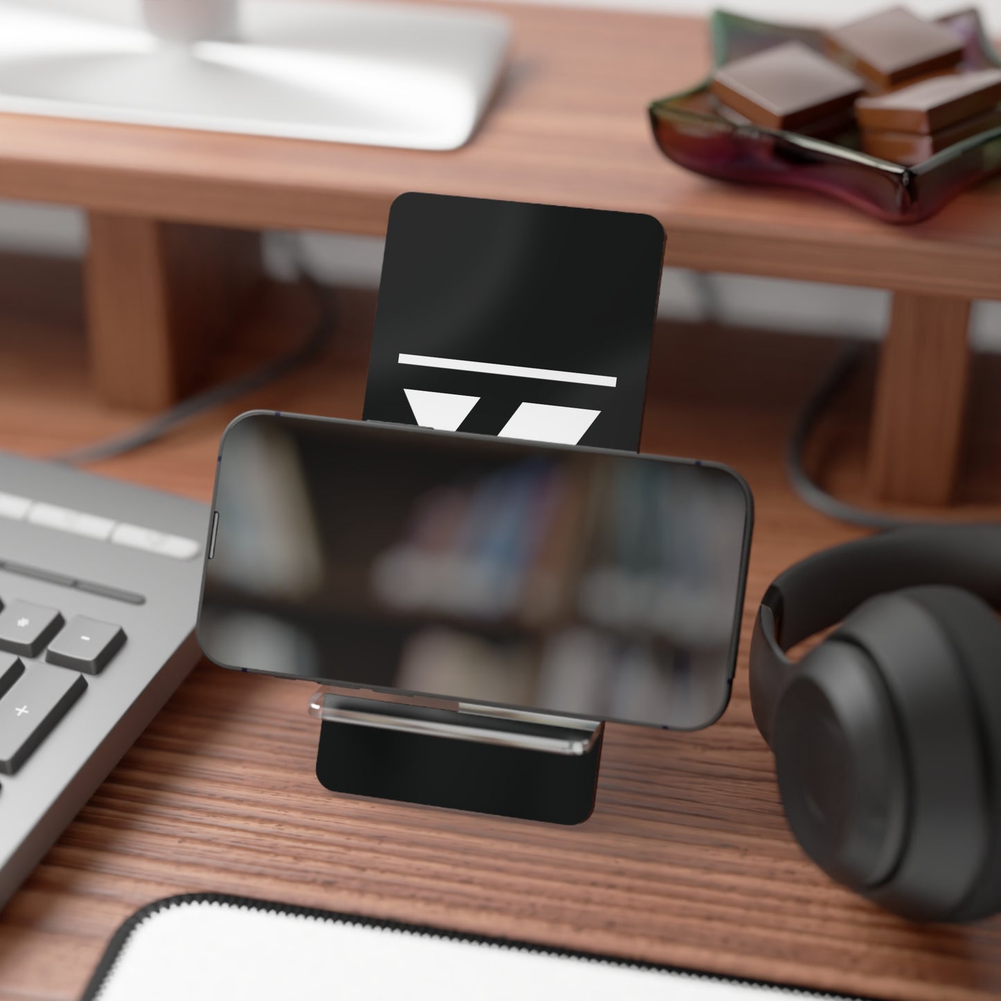 Black Mobile Display Stand