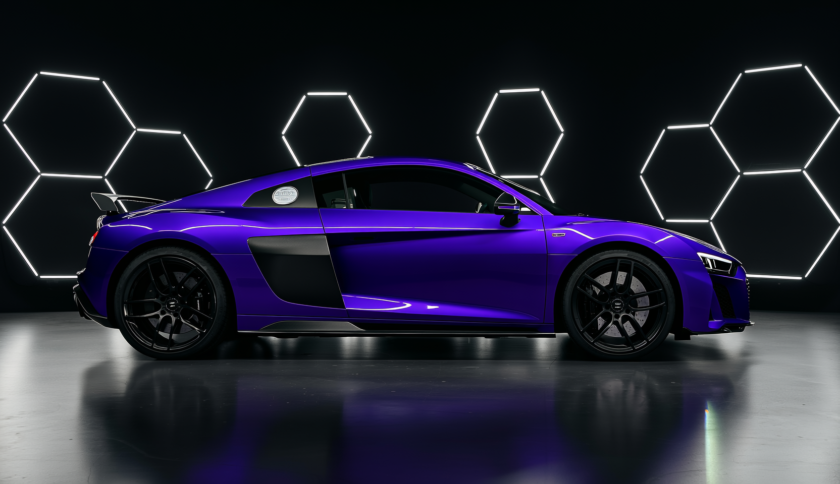Aurora Violet Apex Opulent Color Series Paint Protection Film (PPF)