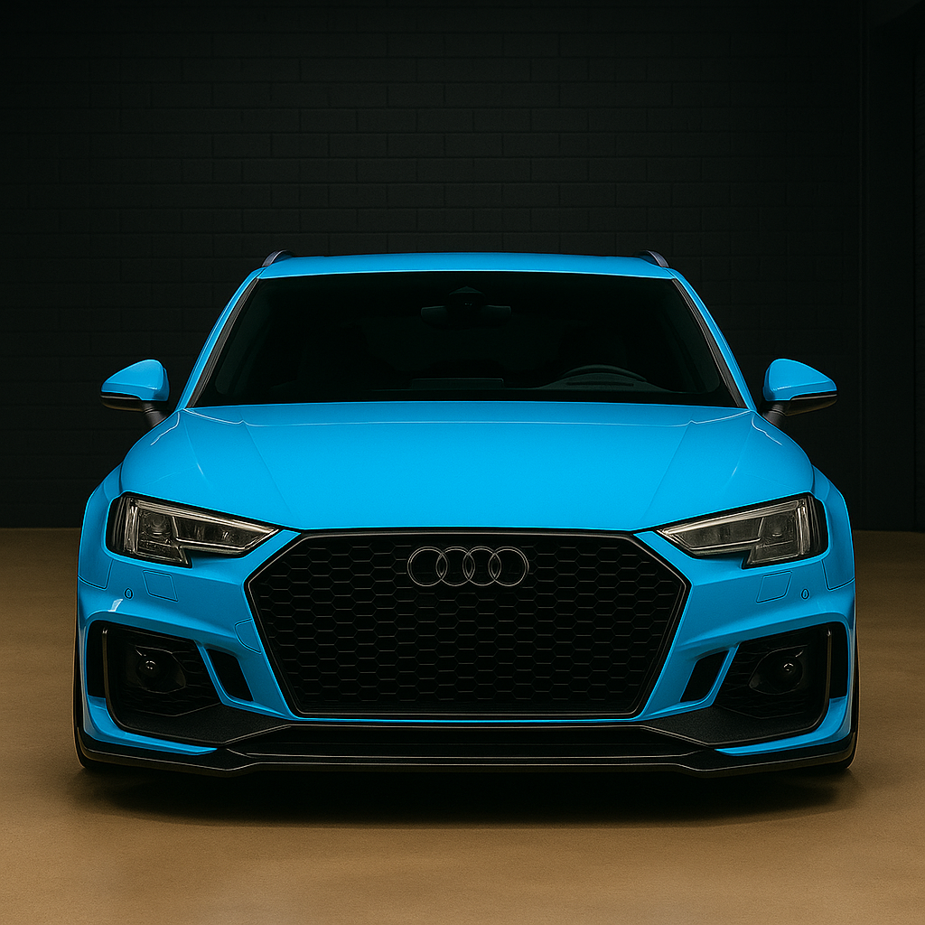 k016 Gloss Sky Blue Apex Opulent Color Series Paint Protection Film (PPF)