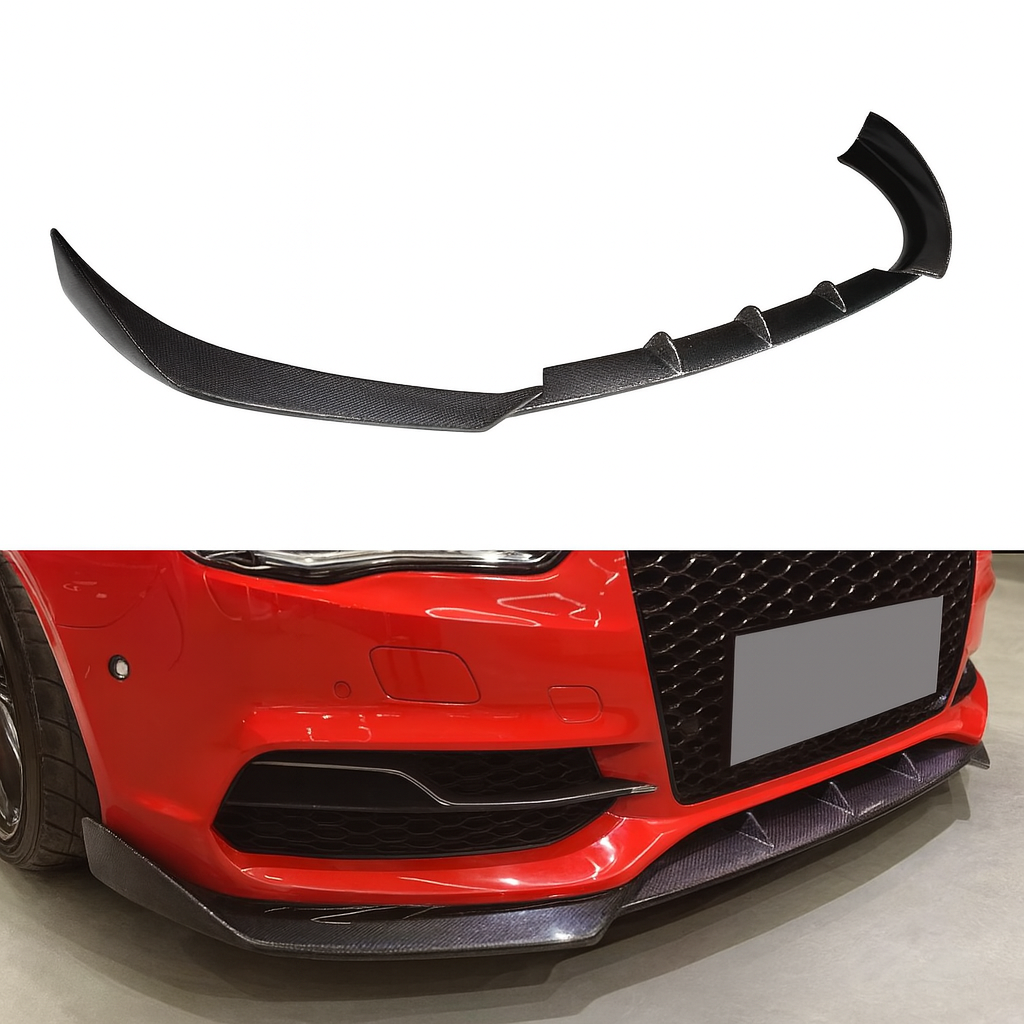 Carbon Fiber Front Lip Audi A3/S3 8V 2014+