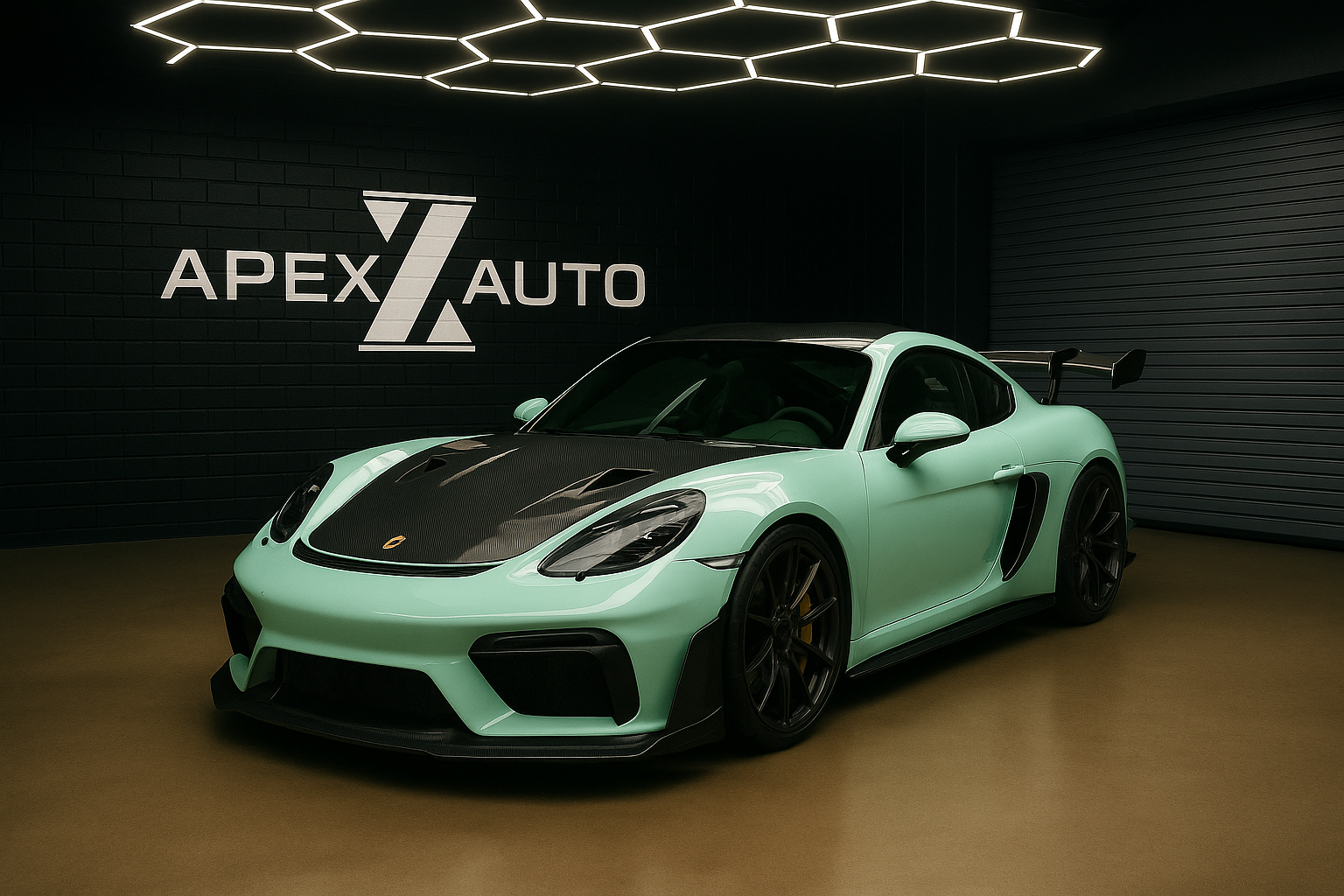 k012 Gloss Towering Green Apex Opulent Color Series Paint Protection Film (PPF)