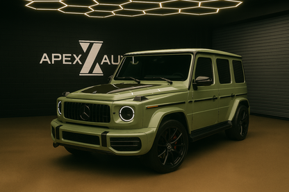 k013 Gloss Khaki Green Apex Opulent Color Series Paint Protection Film (PPF)