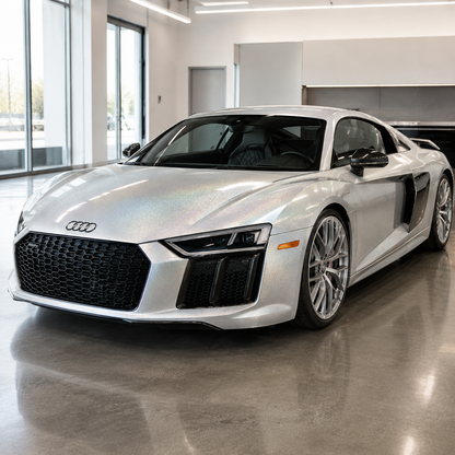 k065 Holographic White Apex Opulent Color Series Paint Protection Film (PPF)