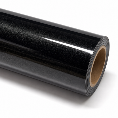 k051 Metallic Black Apex Opulent Color Series Paint Protection Film (PPF)