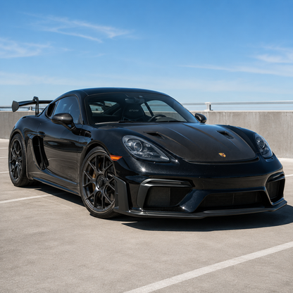 k051 Metallic Black Apex Opulent Color Series Paint Protection Film (PPF)