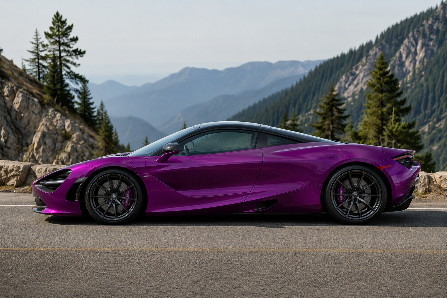 k072 Violet Light Apex Opulent Color Series Paint Protection Film (PPF)