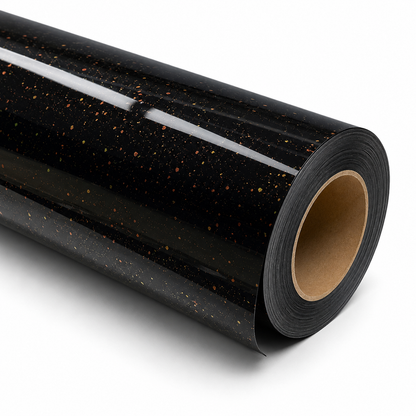 k088 Black Flash Gold Apex Opulent Color Series Paint Protection Film (PPF)