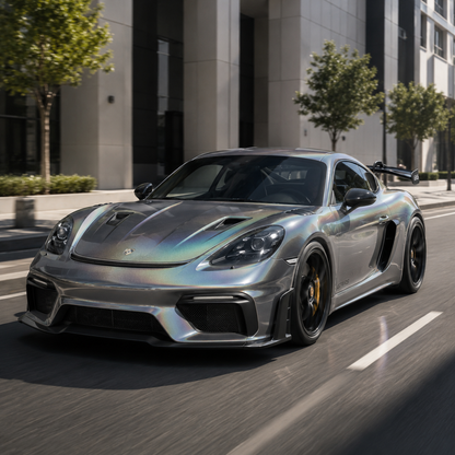 k093 Rainbow Splendid Grey Apex Opulent Color Series Paint Protection Film (PPF)