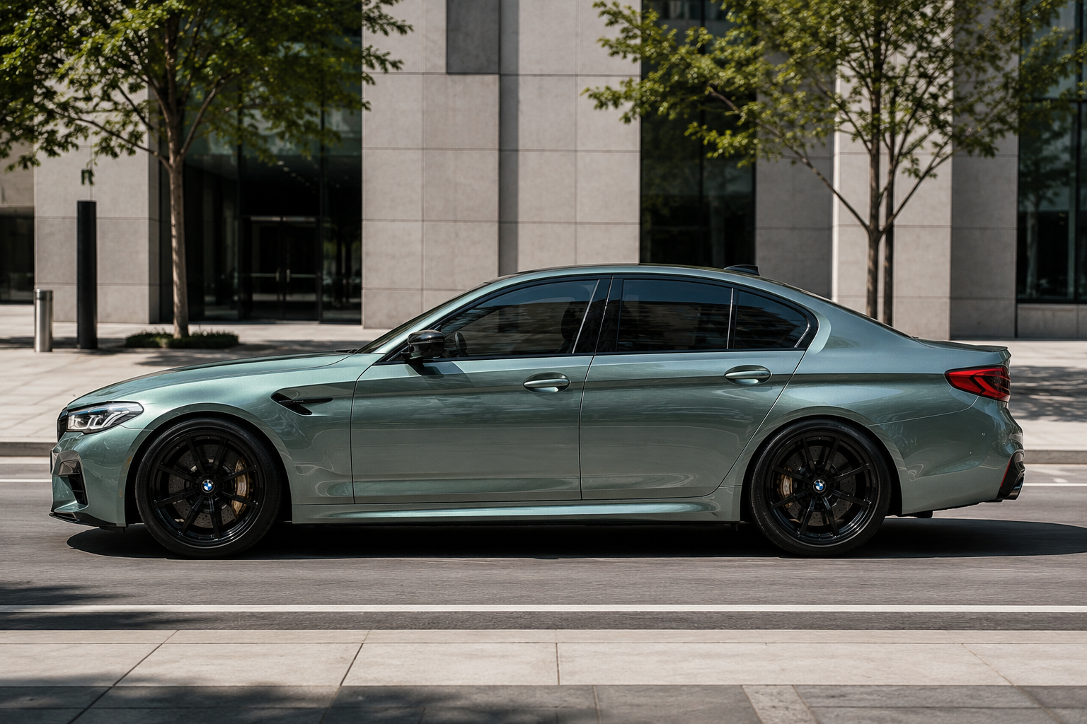 k077 Turquoise Apex Opulent Color Series Paint Protection Film (PPF)