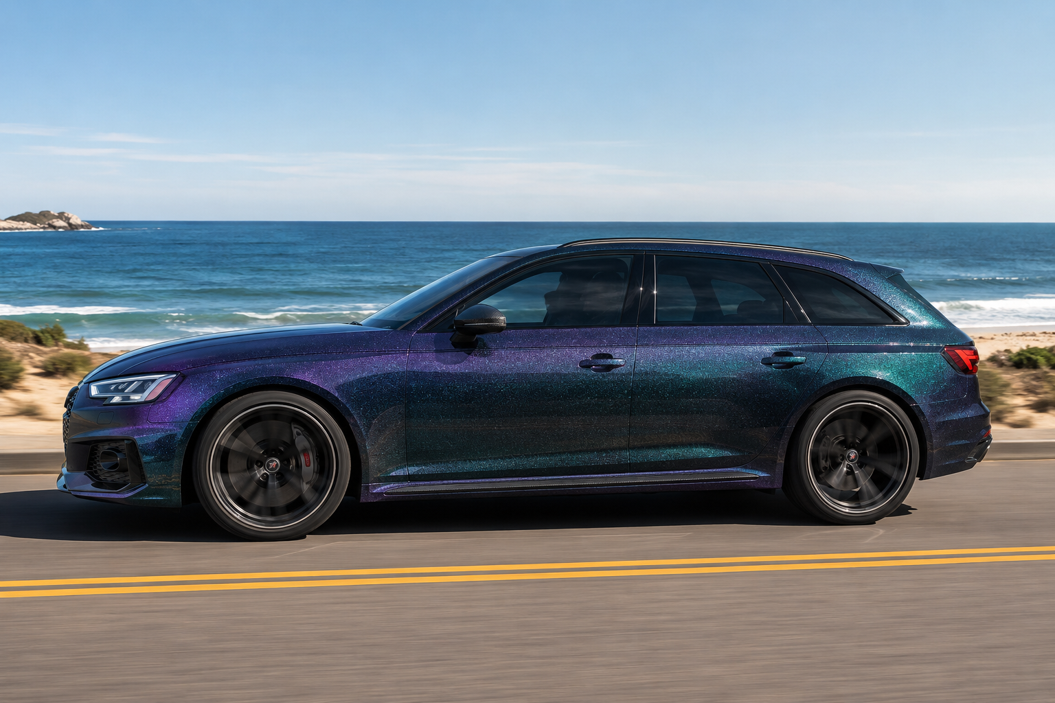 k086 Greenstone Hyacinth Apex Opulent Color Series Paint Protection Film (PPF)