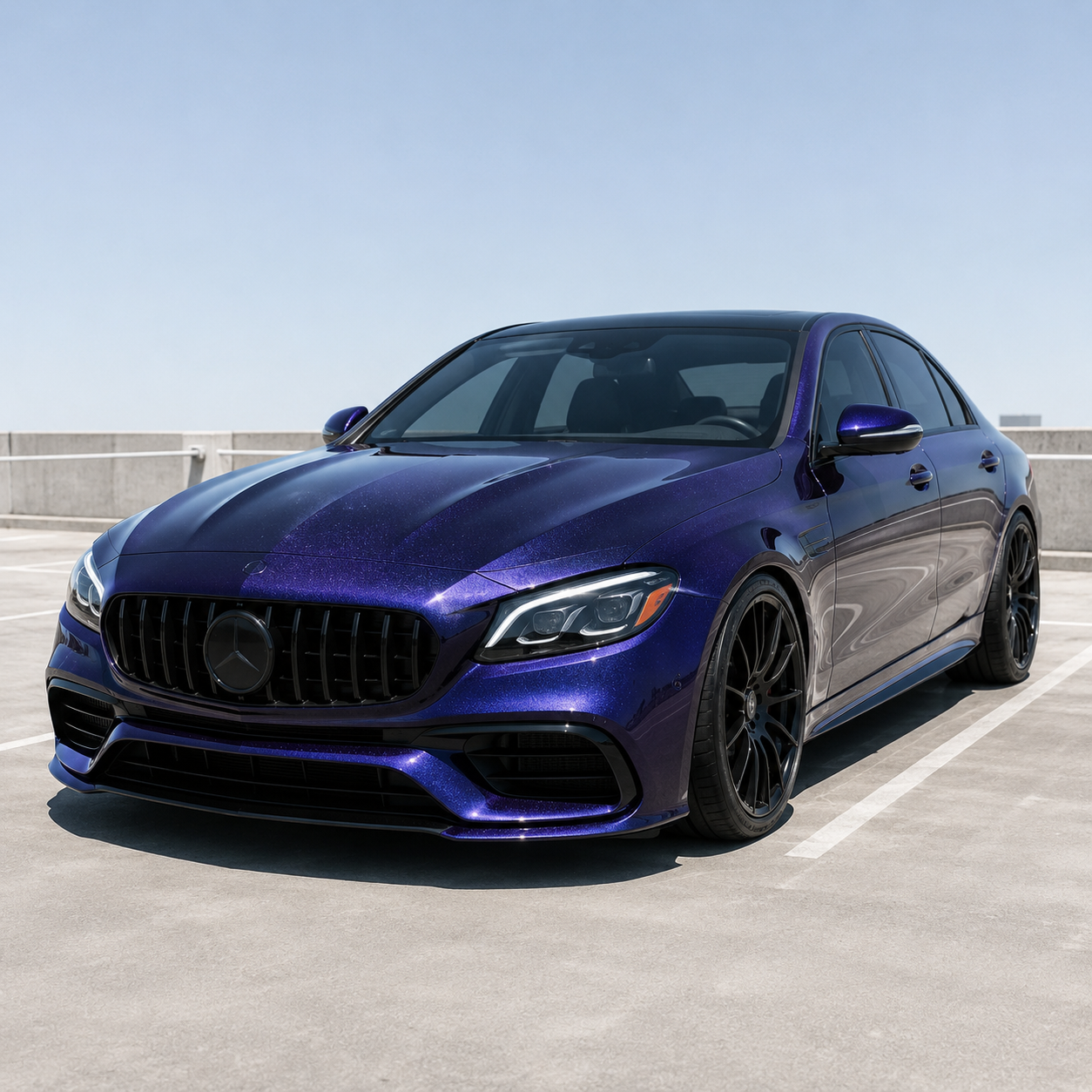 k087 Bluestone Mauve Apex Opulent Color Series Paint Protection Film (PPF)