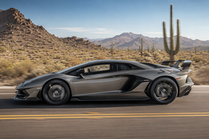 k076 Liquid Metal Glossy Silver Apex Opulent Color Series Paint Protection Film (PPF)