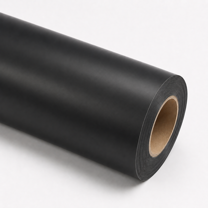 k049 Satin Black Apex Opulent Color Series Paint Protection Film (PPF)