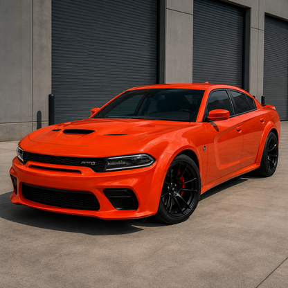 k026 Gloss Lava Orange Apex Opulent Color Series Paint Protection Film (PPF)