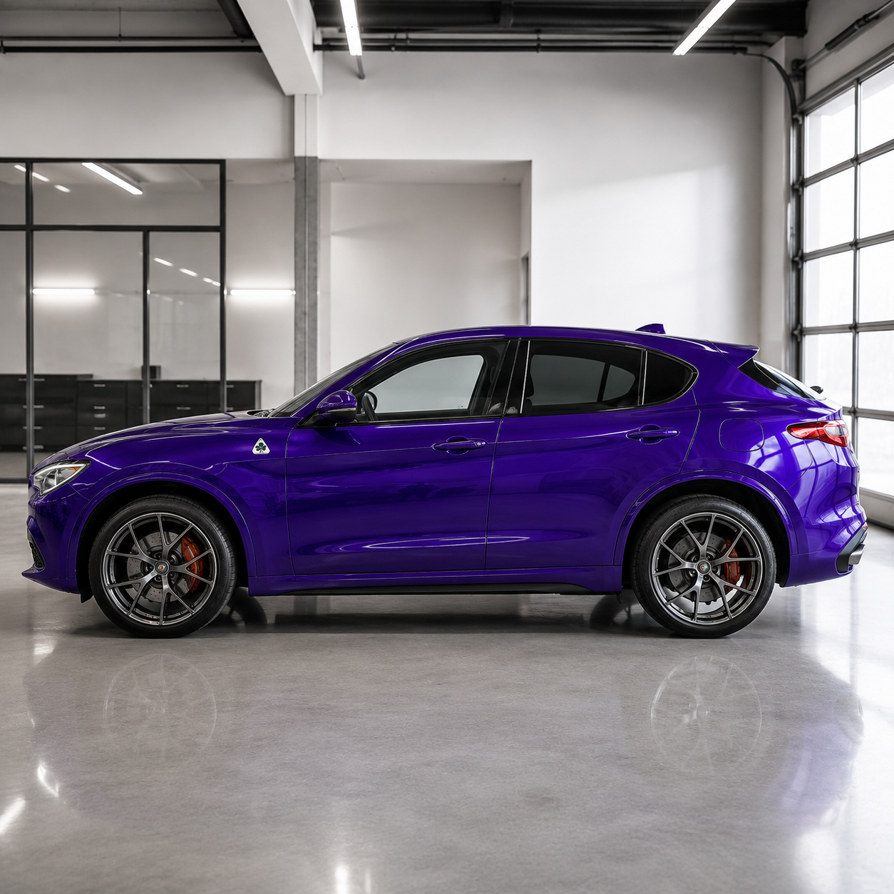 k029 GT Purple Apex Opulent Color Series Paint Protection Film (PPF)