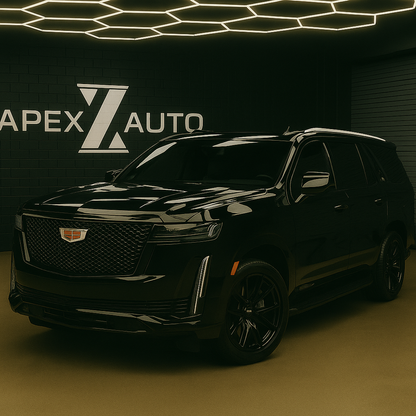 k022 Piano Black Apex Opulent Color Series Paint Protection Film (PPF)