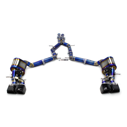 Mercedes CLS 63 AMG C218 5.5T 2011-2018 High Performance Valved Titanium Exhaust System