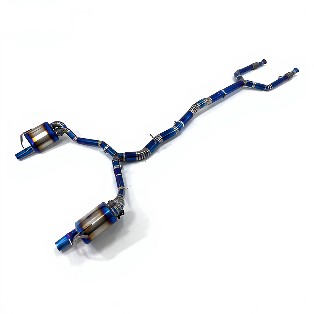 Mercedes E43 AMG W213 3.0T 2016-2018 High Performance Valved Titanium Exhaust System